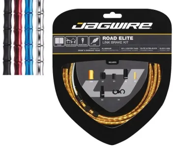 Jagwire Road Elite Link Brake Cable Set, blue