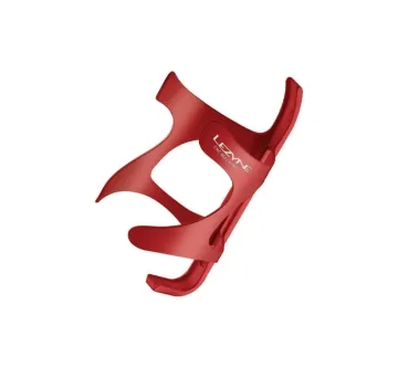 Lezyne CNC Cage AL Bottle Cage Red