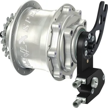 Rohloff Speedhub 500/14 CC DB EX PM Disc 36-hole silver