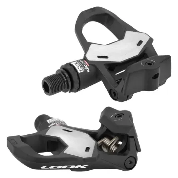 Look Keo 2 Max Carbon Pedals, black, including Keo Grip cleats
