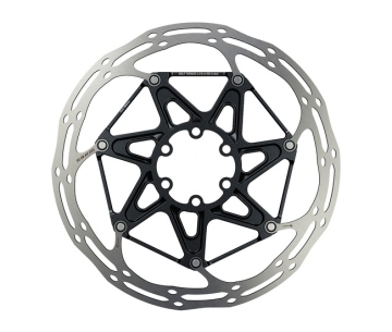 SRAM Centerline X brake disc, 6-bolt, two-piece, rounded, 140 mm, including steel bolts