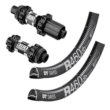 DT Swiss 350 Straightpull Centerlock wheelset + DT Swiss R 460 DB rims