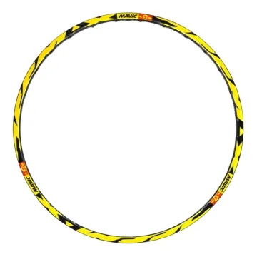 Mavic Deemax DH Front Wheel Rim 27.5 inches black-yellow 28-hole 2018 model