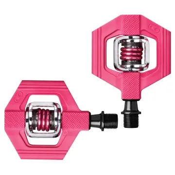 Crankbrothers Candy 1 Pedals (pink) including cleats