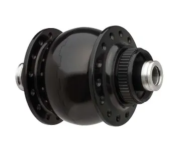 Schmidt SON 28 12 Disc Centerlock Hub Dynamo Black 32-hole