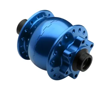 Schmidt SON 28 15 Hub Dynamo Disc 6-hole, blue anodised, 32-hole