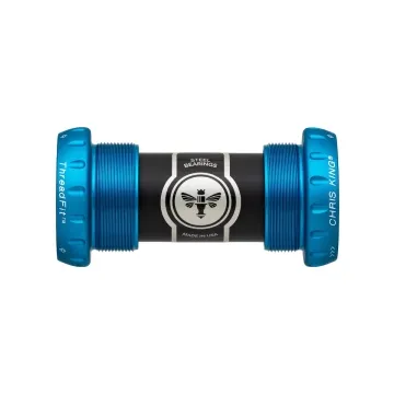 Chris King ThreadFit 24 BSA bottom bracket, turquoise | matt turquoise