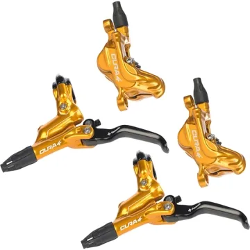 Formula Cura 4 Disc Brake Set, gold