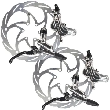 Formula Cura 4 Disc Set, silver disc brakes + Monolitic discs, 6-hole