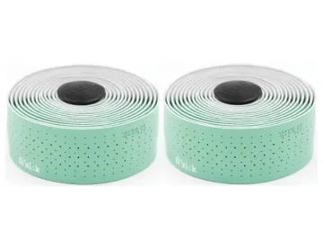 Fizik Tempo Microtex Classic Handlebar Tape 2mm white-green-celeste