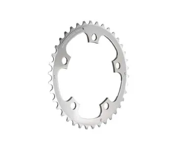 TA Specialite Zephyr Compact chainring, silver, 110 mm inner diameter, 2-speed, 33 teeth