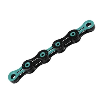 KMC Chain DLC11 waxed incl Link 11-speed 118 links black-celeste