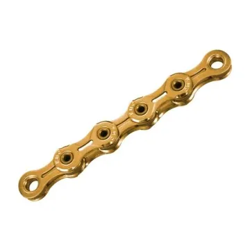KMC X11 SL Ti-N 11-speed chain, gold, 118 links, including link