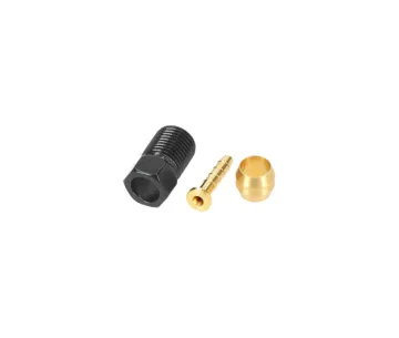 Shimano cable connector clamping screw – olive – gold pin SH BH 59