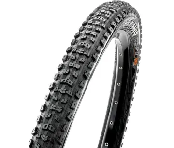 Maxxis Aggressor MTB tyre 27.5 inches x 2.50 WT TR DD Dual folding tyre
