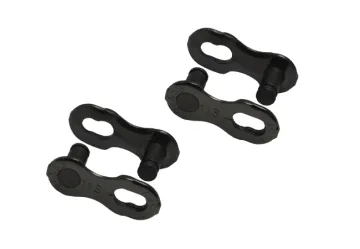 KMC MissingLink 11DLC R Black Chain Lock for DLC 11-speed chains, 2-pack