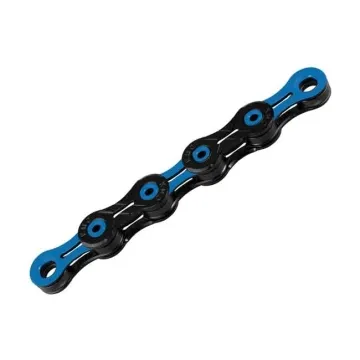 KMC Chain DLC10 black - blue 116 links 10-speed incl. link