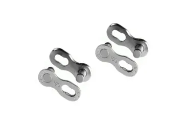 KMC MissingLink 10R EPT 10-speed chain lock, silver, 2-pack