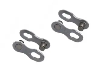 KMC MissingLink 10NR EPT chain lock, silver, 10-speed, 2 sets