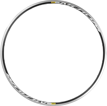 Mavic Aksium Replacement Rim Front-Rear UB Clincher Black with White Decor, 2016 Model