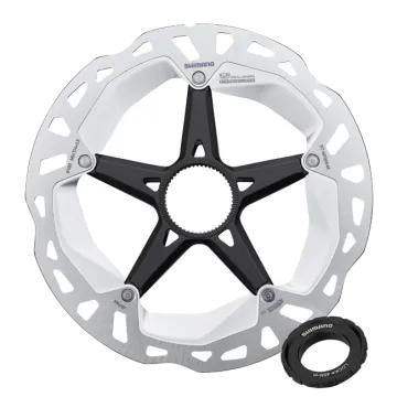 Shimano Deore XT RT-MT800-E IceTech brake disc | 180mm Centerlock external lockring