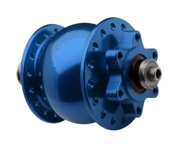 Schmidt SON 28 Hub Dynamo Disc 6-hole, blue anodised, 36-hole