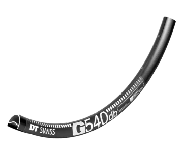 DT Swiss G 540 DB Gravel Disc Rim 700C black 32-hole