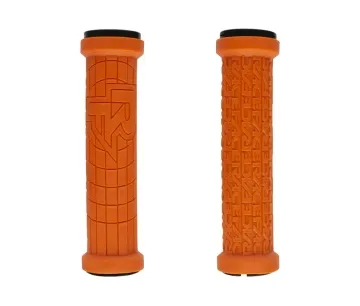 Race Face Grippler Lock-On Handlebar Grips 33 mm, colour: orange