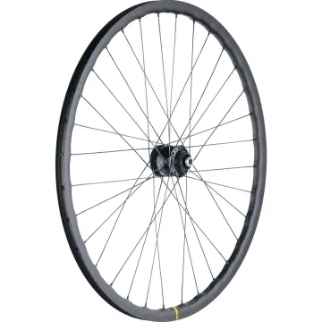 28-inch gravel front wheel Schmidt SON 28 Disc hub dynamo + Mavic Open Pro UST Disc rim, built by TNC
