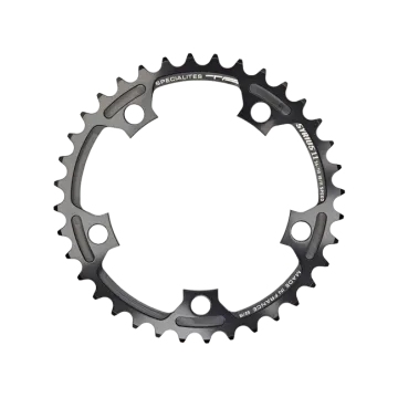 TA Specialite Syrius 11 Compact Chainring, black, 110 mm inner diameter, 2-speed, 39 teeth