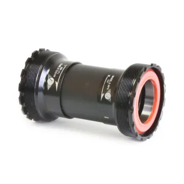 Wheels MFG Bottom Bracket T47 Threaded Inboard ABEC-3 Bearing | Sram DUB 47x68-132 mm black