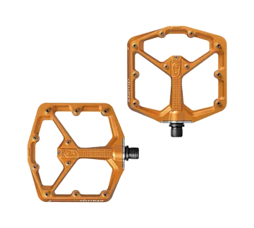 Crankbrothers Stamp 7 Platform Pedals, orange, large