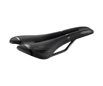 Selle San Marco Aspide Dynamic Open Fit Saddle S2 Narrow Black Frame Manganese