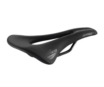 Selle San Marco Allroad Dynamic Saddle Open-Fit L3 Wide Black Frame Manganese