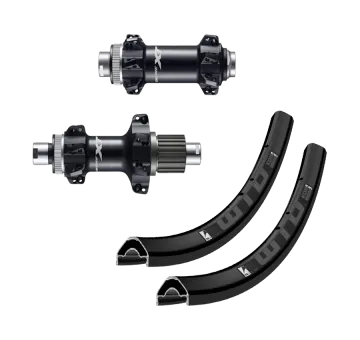 29-inch MTB wheelset: Shimano XT M8110 straight-pull Boost hubs, Rotor Micro Spline + WTB KOM light TCS rims