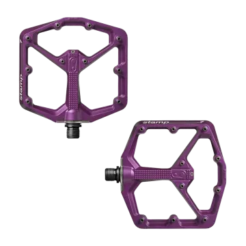 Crankbrothers Stamp 7 Platform Pedals, purple, large