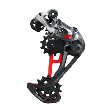 Sram X01 Eagle rear derailleur 12-speed X-Horizon Type 3 lunar-red max 52 T