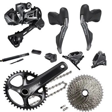 Shimano GRX 817 Di2 Gravel Groupset 11x1-speed | EW-RS910 Disc complete
