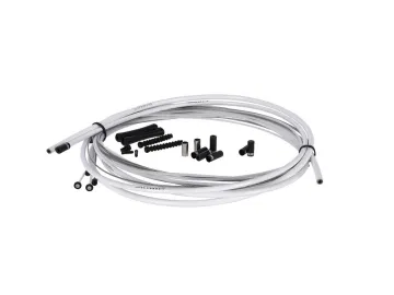 Sram SlickWire Pro cable set, white, road/MTB