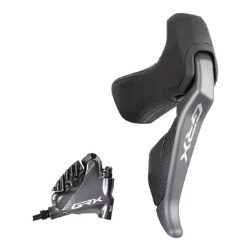 Shimano GRX Di2 STI Dual Control ST-RX815 right-hand 11-speed + BR-RX810 Flat Mount disc brake