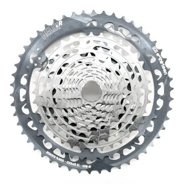 e*thirteen Helix Race Cassette MTB XD 12-speed 9-50 tooth nickel-grey
