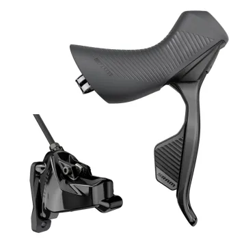 Sram Rival AXS HRD Disc brake lever (right) + Flat Mount rear brake caliper, 180 cm cable – remaining stock