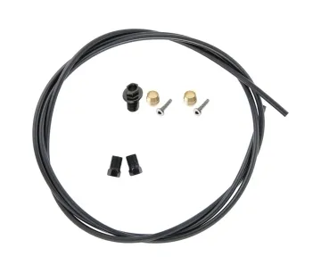 Shimano Road disc brake hose SM-BH90-JK-SSR, length 100 cm, including fittings, black