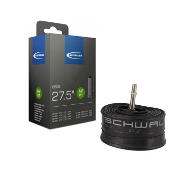 Schwalbe AV21 MTB inner tube, 27.5 inches x 1.5–2.4, Schrader valve, 40 mm – remaining stock