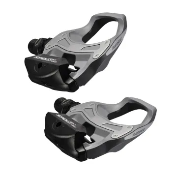 Shimano SPD road bike pedal PD-R550 grey incl. cleats SM-SH11