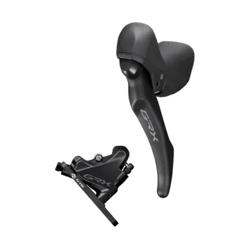 Shimano GRX BL-RX600 disc brake lever (left) + BR-RX400 flat mount disc brake