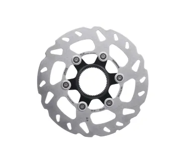 Shimano SM-RT70-S IceTech Centre Lock 140 mm brake disc with internal lock ring