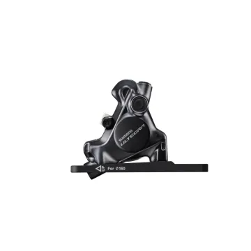 Shimano Ultegra Di2 BR-R8170 Flat Mount front brake caliper with adapter