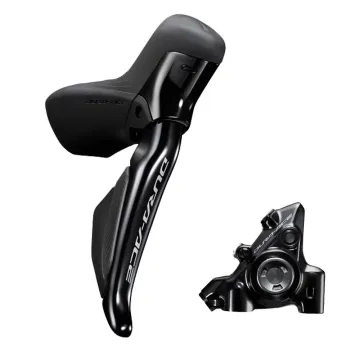 Shimano DURA-ACE DI2 Disc Brake/Shift Lever STI ST-R9270 (right) 12-speed + Brake Caliper BR-R9270