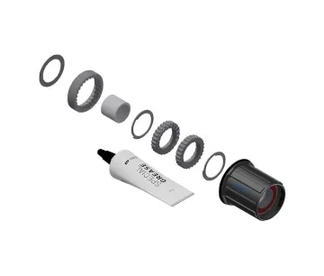 DT Swiss Ratchet LN Freehub Body Conversion Kit | Steel MTB HG10 – without end stop